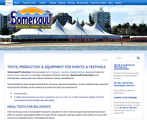 Somersault Productions Tent Hire